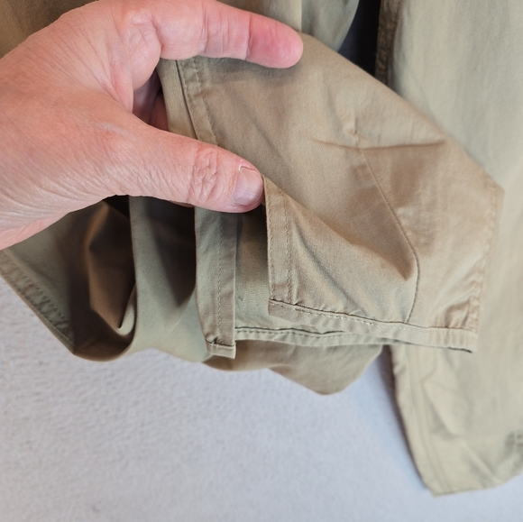 Kut From The Kloth Women's Pants Sz 8 All Cotton Beige Taper Leg Casual Comfort - Picture 11 of 15